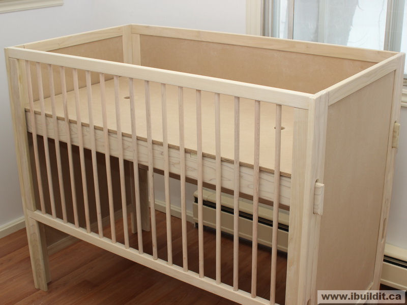 How to make a wooden infant crib